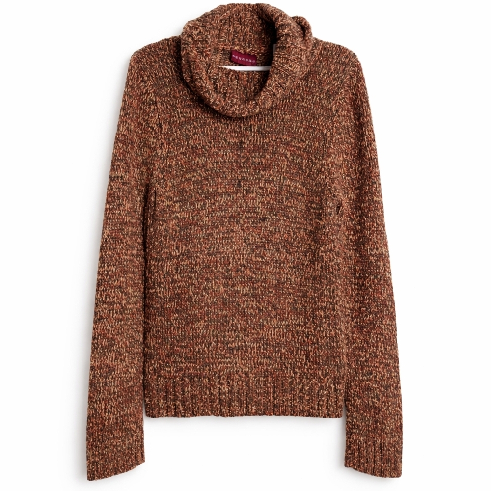 Vintage Nevada Pullover Sweater Brown Chunky Knit Casual Winter Grandmacore